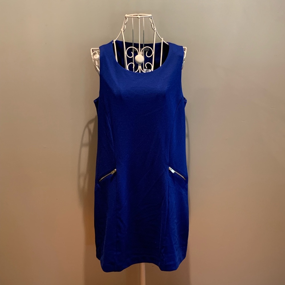 NWT BANANA REPUBLIC Royal Blue Shift Dress - S